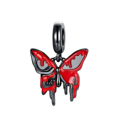 Original Charms 925 Sterling Silver Butterfly Pendant Dragonfly Flowers Bead For Women Necklace DIY Bracelet Fine Jewelry Gift