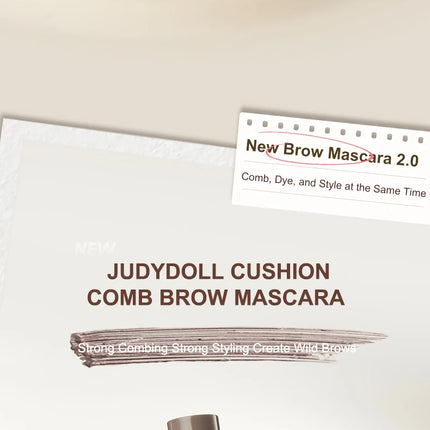 Judydoll 3D Tinted Brow Gel – Waterproof, Long-Lasting Color, Defined & Fluffy Brows