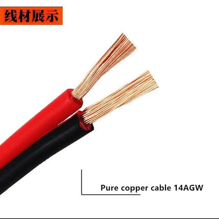 12-24V Car Cigar Lighter Mother Seat Suitable for Motorcycle Yacht Cigarette Sockets 20A Safe High Power 14Agw Cable
