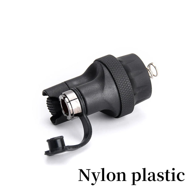 Tactical Surefire DS00 Scout Light Rear Cap Metal Tail Cap Dual Function Pressure Switch Cover Compatible with ST07 SR07 Switch