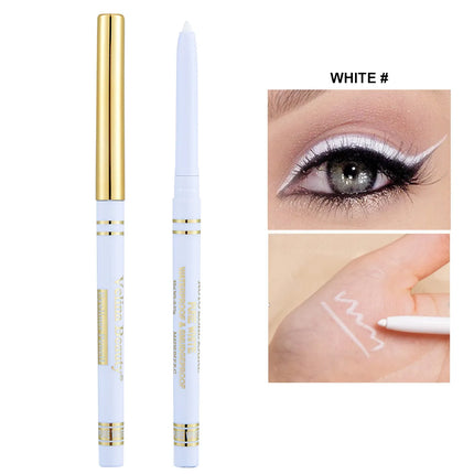 Lasting Black White Eyeliner Gel Pen Waterproof Liquid Eyeliner Pencil Quick-drying Not Blooming Eye Liner Eyes Makeup Cosmetic