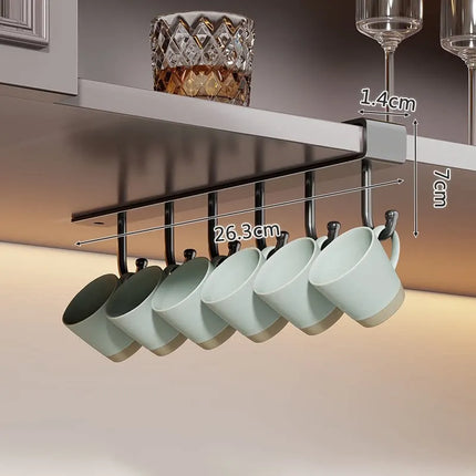 Red wine glass to hanging rack home wine cabinet goblet champagne glass partition storage rack bar bar wine glass drain rack