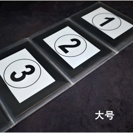 Prestige Magnet Gravity Version Magic Trick Prediction Cards Mentalism Stage Close Up Illusion Reusable Customizable Magician