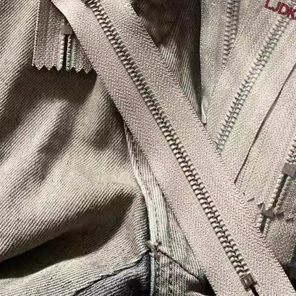 Brand New Rick Washed Sand Zipper Pocket Fit slim opium PANT Jeans Cotton Denim Pants Comfort Casual Jeans Size S M L XL #B6