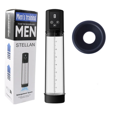 Automatic Male Masturbator , Air Water Extender with 9 Training Pressure and 4 Suction Modes, Adult Sex Toys for Men Erection
