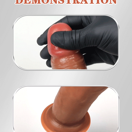 SML Realistic Big Dildo for Women Beginners Skin Sliding Foreskin Anal Vaginal Stimulation Penis Sex Toys Penis Suction Cup 18+