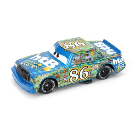 Boy Cars toy Lightning McQueen Mater harvester Frank 1:55 Diecast Metal Car Model Toy Children's Birthday Gift