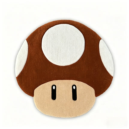 Mario Mushroom Bedroom Decor Carpet Thickened Plush Carpets for Living Room Home Creativity Floor Mat Fluffy Soft Children's Rug