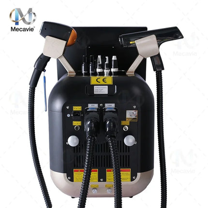 2026 Newest 2-in-1 Soprano 4000W 808nm Diode Laser Hair Removal Device 4-Wave Painless Permanent + Pico Tattoo Removal