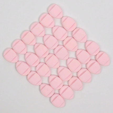 10/50Pcs Finger Cushion Powder Puff,With Air Cushion Powder Puff, Latex-Free Blending Sponge And Makeup Puff