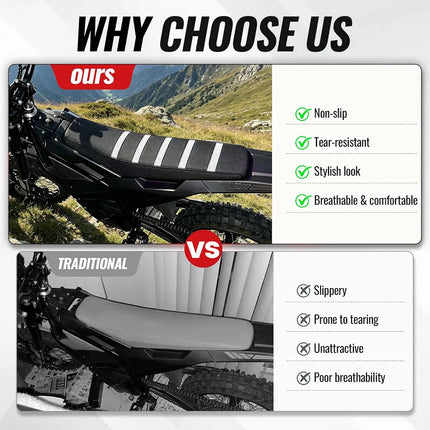Motorcycle Accessories Protector Waterproof Against Wear Seat Cushion Cover For Yozma IN10 Electric Dirt Pit Bike E-Bike