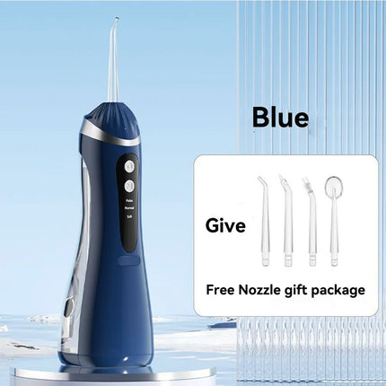 Oral Irrigator 3 Cleaning Modes Portable Rechargeable Waterproof  IP65 Dental Water FlosserTeeth Whitening Jet Floss 200ML