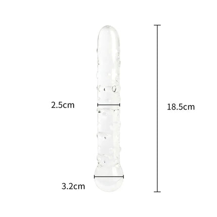 Adult Anal Sex Toys with Crystal Glass Dildo Beads G-Spot Butt Plug for Women Massager Vagina Stimulate Anue Phallus Collection