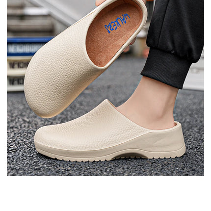 Summer Waterproof Light Comfortable Chef Shoes Suitable for Hotel Restaurants Hospital Kitchen Safety Shoes Non-slip Sandals
