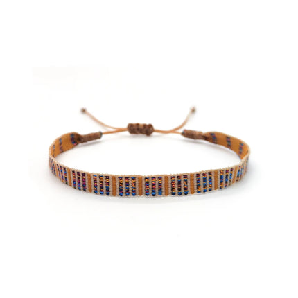KKBEAD Colombia Bracelet Cloth Fabric Bracelets for Women Men Handwoven Braided Wristband Gift Wholesale Boho Friendship Jewelry