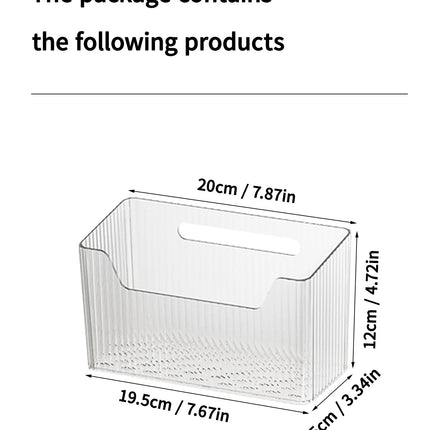 WORTHBUY Multifunctional Cabinet Plastic Storage Rack Punch-Free Wall-mounted Storage Organizer For Kitchen Storage Shelf
