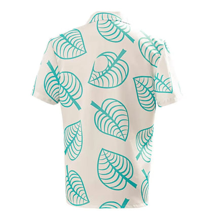 Timmy & Tommy Isabelle Cosplay Button-down Shirt Animal Game Crossing Chemise Short Sleeve Loose Men/Women Shirts 3D Print Tops