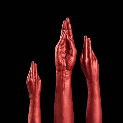 46cm Fist Hand Anal Plug Arm Dildo Vaginal Butt Dilator Deep Stimulator Anus Expander Big Dildo Masturbator Adult Anal Sex Toys