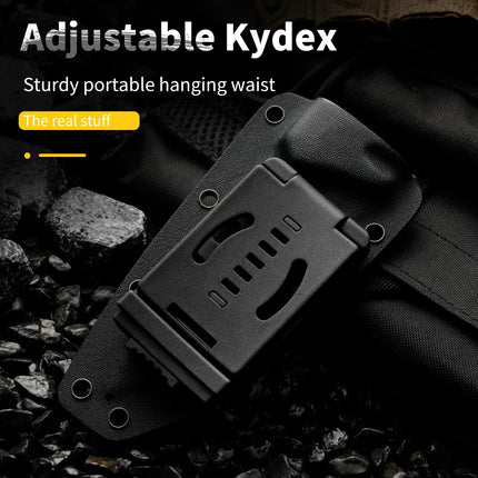 High quality steel fixed blade, high hardness stainless steel integrated keel with sheath emergency portable knife, outdoor knif