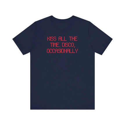 Harry Styles Album Kiss All The Time Disco Occasionally Same Style Print T-shirt Men Women Cotton Summer New Tees Oversized Tops