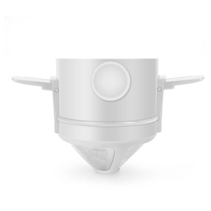 Folding Portable Hand Brewed Coffee Dripper Cone, for Drip Coffee and Tea with Stainless Steel Holder, No Filter Paper Ultra Fin