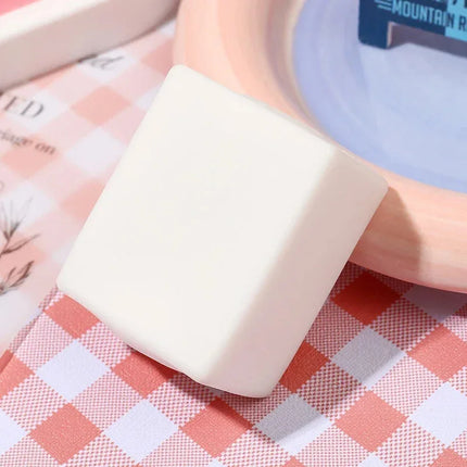 A Cute Tofu Stress Balls  Sensory Toys Stress  Relief Fidget Toys squishy Dough Ball Gifts for Adults Children Best Gift