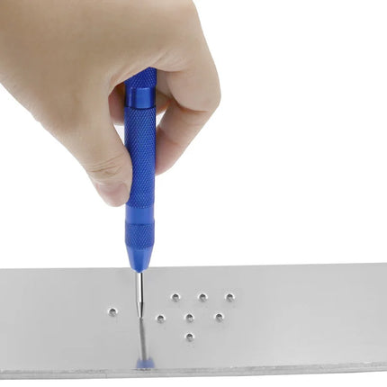 TOOLEYE Automatic Center Punch Kerner Woodworking Metal Drill Adjustable Spring Loaded Marker Hand Tools Sets Carpenter Tool