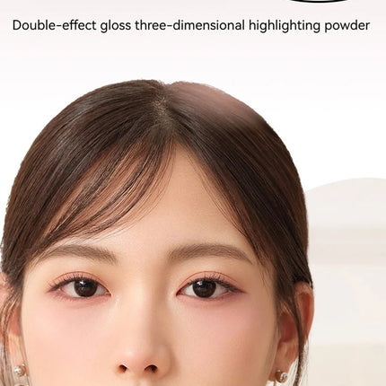 Matte Brightening Skin Tone Plate Double EffecCombination High Gloss Powder Blusher Facial Repair Multi-purpose Brighten Makeup