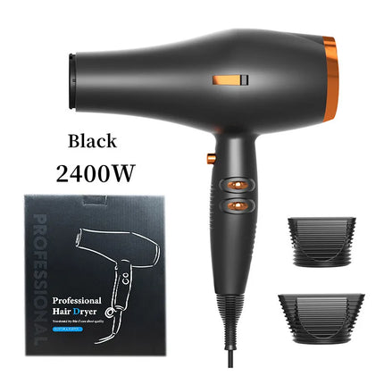 2025 Amazon's Same High-Speed Hair Dryer 2400W High-Power Quick Drying Hair Salon Dedicated Hair Dryer New Product