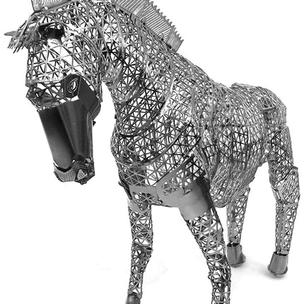 3D Metal Puzzle Model Kits DIY Laser Cut Jigsaw Toy for Children Educational Building Crafts