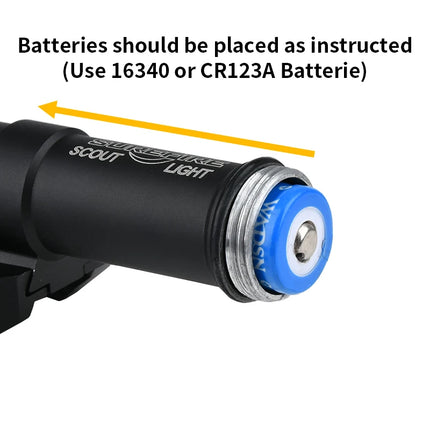 Surefire M300A/M600C Tactical Flashlight with UN HotButton Remote Switch Airsoft Hunting Light Fits 20mm Rail Scout Light