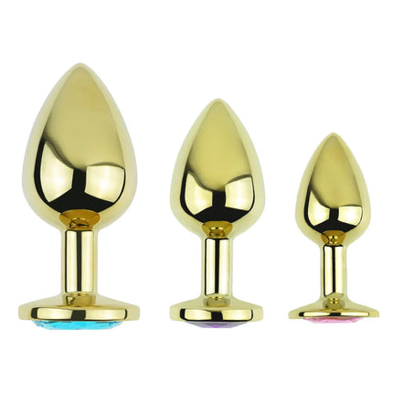 S/M/L Size Anal Plug Sex Toys Stainless Steel Metal Anal toys Sex Toys for Adults Women Men Gay Butt Plug Dildo Intimate Goods