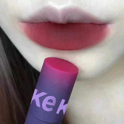 Pigeon Blood Red Matte Lipstick Waterproof and Lasting Blue Gothic Lip Gloss Sexy Punk Black Lip Tint Dark Lip Cream Makeup