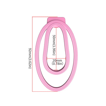 Sissy Hollow Fufu Clip Penis Hide Lock Chastity Lock Male Urethral Chastity Device Pussy Training Clip Cock Cage Sex Toy for Men