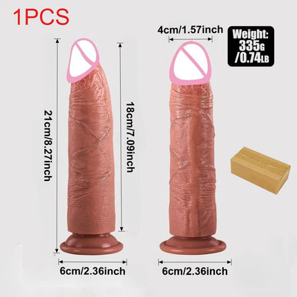 Waterproof Silicone Realistic Dildo G-Spot Vagina Anal Masturbators Exquisite Soft Thick Penis Erotic Adult Sex Toys Dick Cock