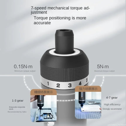 4V Smart Cordless Screwdriver / Tournevis Sans Fil 4V