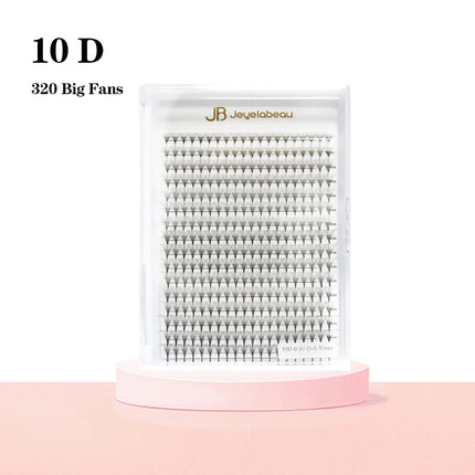 JB Jeyelabeau 6D 10D 20D 30D Premade Volume Lashes Soft Big Fans Individual Faux Mink Russian Eyelashes Extensions Makeup Tools