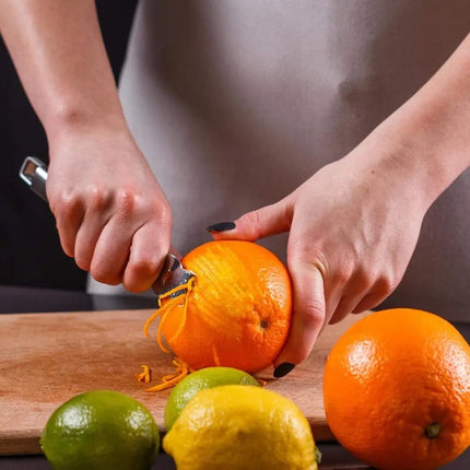 New High Quality Stainless Steel Lemon Zest Peeler Portable Kitchen Gadgets Peeling Tool Lemon Zester Grater Bar Accessories