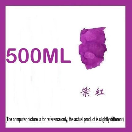 500/50ml 24 Colors Fountain Pen Ink Dip Pen Bottled Ink Refill Cartridge Writing School Supplies Stationery For JINHAO HONGDIAN