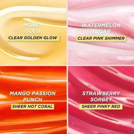 Gisou Original Moisturizing Watermelon Lip Oil Gloss Care Of The Lips Benetitnt For Lips Plumping Exfoliating Plumping Lip Balm