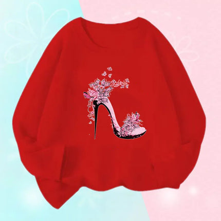 Soft Cotton Children's Cartoon T-Shirts Cute Pretty Bowknot Print Baby Long Sleeve T-Shirt For Boys Girls Tee