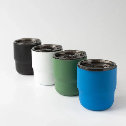 304 Stainless Steel Vacuum Tumbler, Portable Travel Mug for Hot & Cold Beverages - 255ml Travel, Coffee, Party Cup in 16 Colors