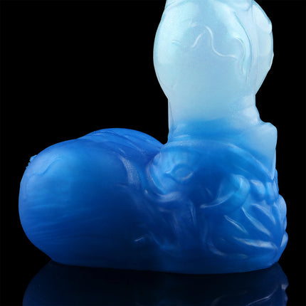 ELKKOST Large Knot Fantasy Dog Dildo with Suction Cup Size S M L XL Silicone Anal Plug Sex Toys For Women Men Vagina Stimulate