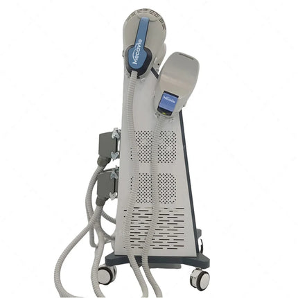 MECAVIE EMS Portable Body Sculptor & Fat Burner System Belly&Legs Slimming&Toning & Skin Tightening Functions Home/Salon Use