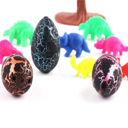 10Pcs Magical Dinosaur Eggs Hatched in Water Dinosaur Eggs Animal Reproduction Immersion Children Tyrannosaurus Fun Gifts