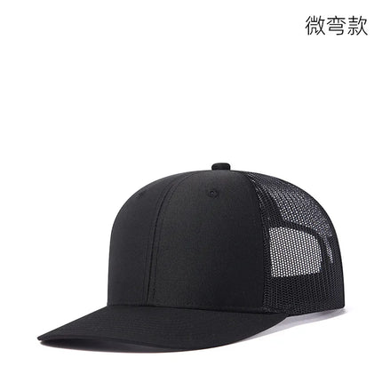 High Quality Mesh Baseball Cap Women Men Summer Cotton Breathable Sunhat Unisex Adjustable Snapback Trucker Hats Male Female