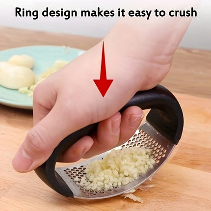 Stainless Steel Garlic Press Crusher Manual Garlic Mincer Chopping Garlic Tool Fruit Vegetable Tools Kitchen Accessories Gadget