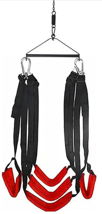 BDSM Sex Swing for Adult Toys, Upgraded Heavy Duty 360° Spinning Sex Swings with Adjustable Sex Sling for Both Ceiling & Door Mount Options, Adult Swing for Bedroom Couples Sex Toys