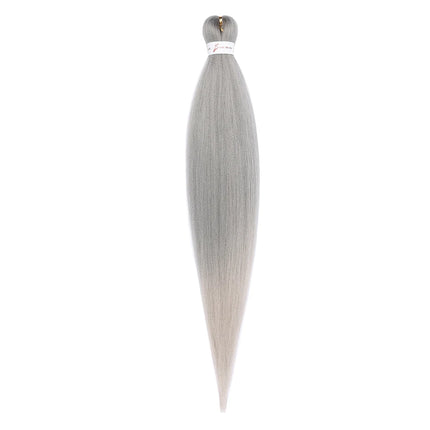 Pre-stretched Synthetic Braiding Hair Ombre Professional Easy  Hot Water Setting Soft  Crochet Braid Hair  Extensions