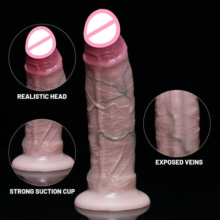 Various Sizes Big Dildos Dick Silicone Penis with Strong Suction Cup Realistic Dildo for Women Men Adult Masturbation Sex Toys